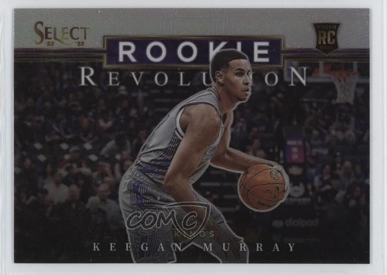 2022-23 Panini Select Rookie Revolution Silver Prizm Keegan Murray #5 RC 0hl