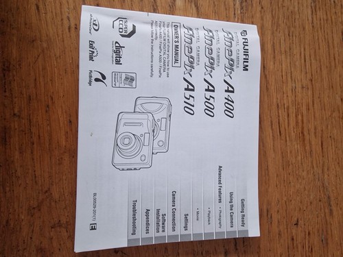 Fujifilm FinePix A500 blau 5,1 Megapixel 3x optischer Zoom originalverpackt und voll funktionsfähig - Bild 14 von 18