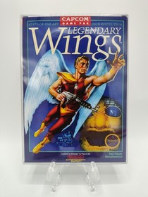 Legendary Wings - (NES, 1988) *VGC w/ Manual + Case Protector* Tested! READ!!!