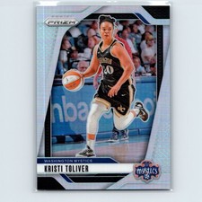 2024 Panini Prizm WNBA Kristi Toliver #12 Silver Prizm Washington Mystics