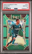 2023-24 Estevao Rookie Fifa Select Green /5. Population 1! Color Match!