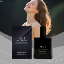 50ml Sandalwood Elegant Unisex Perfume Long Lasting Woody Scent Fragrance
