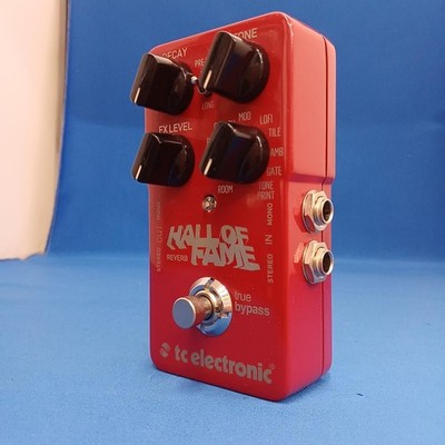 TC ELECTRONIC Hall of Fame Hall-Pedal Gitarren-Effektgerät bereit für Tour