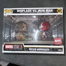 Funko Pop! Moments: Marvel - Whiplash vs. Iron Man - Amazon (Exclusive) #361