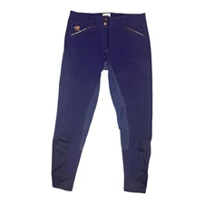 SmartPak Piper 'Evolution' Full Seat Breech in Purple / Rose Gold - Woman's 28R