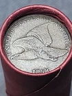 Amazing Xf 1858 Flying Eagle & Rare 1867/67 Indian HeadEnds Of Lincoln Cent Roll