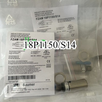 1PCS NEW BAUMER FZAM 18P1150/S14 Diffuse Reflective Sensor Fast Delivery *wq