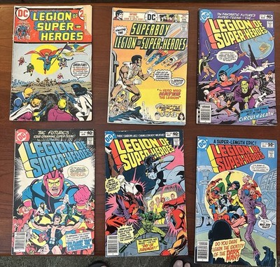 Lot of (12) Legion of Superheroes Comics - Bronze Age, FN to FR (Most FN to VG)