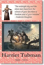 Harriet Tubman - Black History African American Social Studies Classroom POSTER