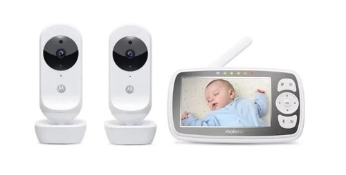 Motorola MBP-483XL-2, 4.3 inch Video Baby XL Monitor - 2 Cameras New Sealed