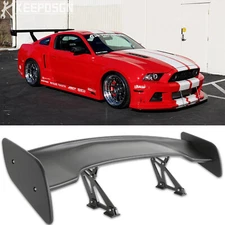 For Ford Mustang GT-250 2010-14 Matte Black 46" Rear Spoiler Adjustable GT Wing