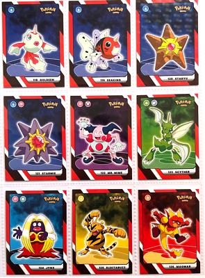 ポケモン TOPPS TRADING CARDS 125枚セットシール付(海外) ポケモン TOPPS TRADING CARDS 125枚セットシール付(海外