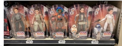 Disney Star Wars Forces Of Destiny Set Lot Of 5 Dolls Figures 11