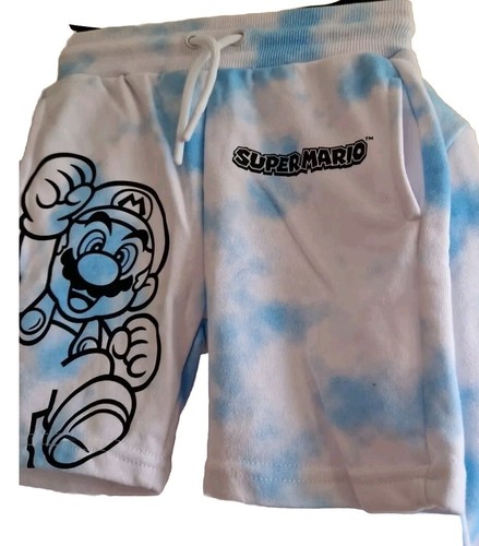 BNWT Super Mario Sweatshirt With Side Pocket Shorts For Boys Kids From Primark - Picture 4 of 4