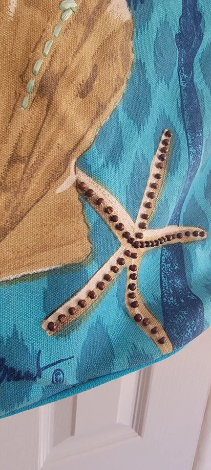 Холщовая пляжная сумка/тоут Paul Breut от Sunsand. - Изображение 3 из 4