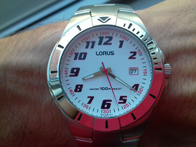 Lorus Seiko VINTAGE COLLECTION DIVER RG843BX-9 STEEL WATCH NOS RARE UHR  MONTRE