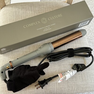 Complex Culture Titanium Curling Wand 25 mm / 1 inch - NIB