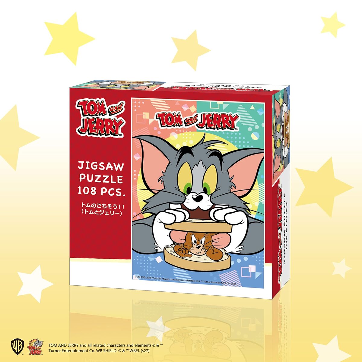 TOM and JERRY Tom's Feast! 108 Piece Jigsaw Puzzle Tenyo TOM and JERRY Tom's Feast! 108 Piece Jigsaw Puzzle Tenyo