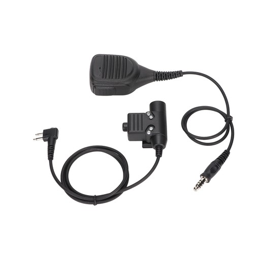 7,1 mm 2-drożny radio mikrofon ręczny mikrofon naramienny U94 PTT do GP88 GP-300 GP3688 - Zdjęcie 6 z 12