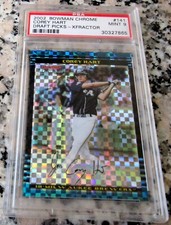 COREY HART 2002 Bowman Chrome XFractor /150 SP Rookie Card RC PSA 9 POP 4🔥$