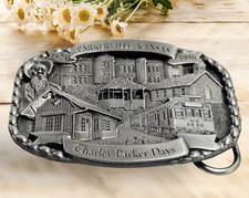 Vintage 1996 Buckle Parkerville, Kansas Charley Parker Days Limited Edition