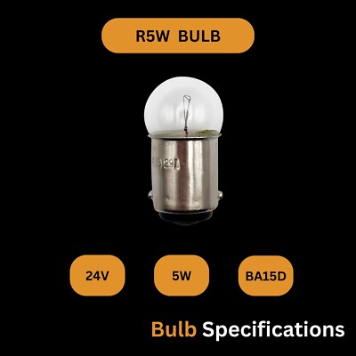 Parking Light Bulb 24v 5w for Vehicle Sidelights | L&S