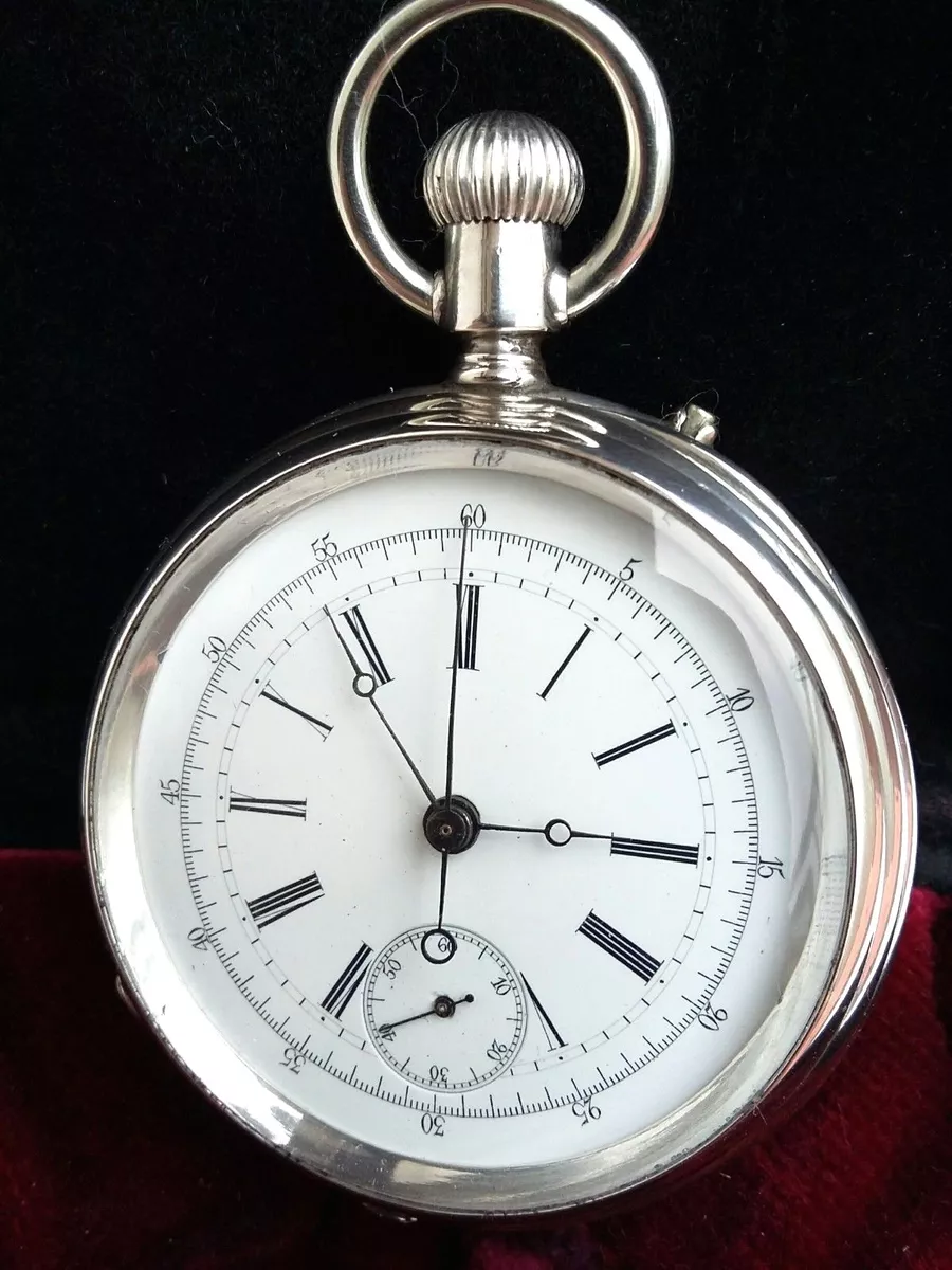 Longines chronograph pocket best sale watch