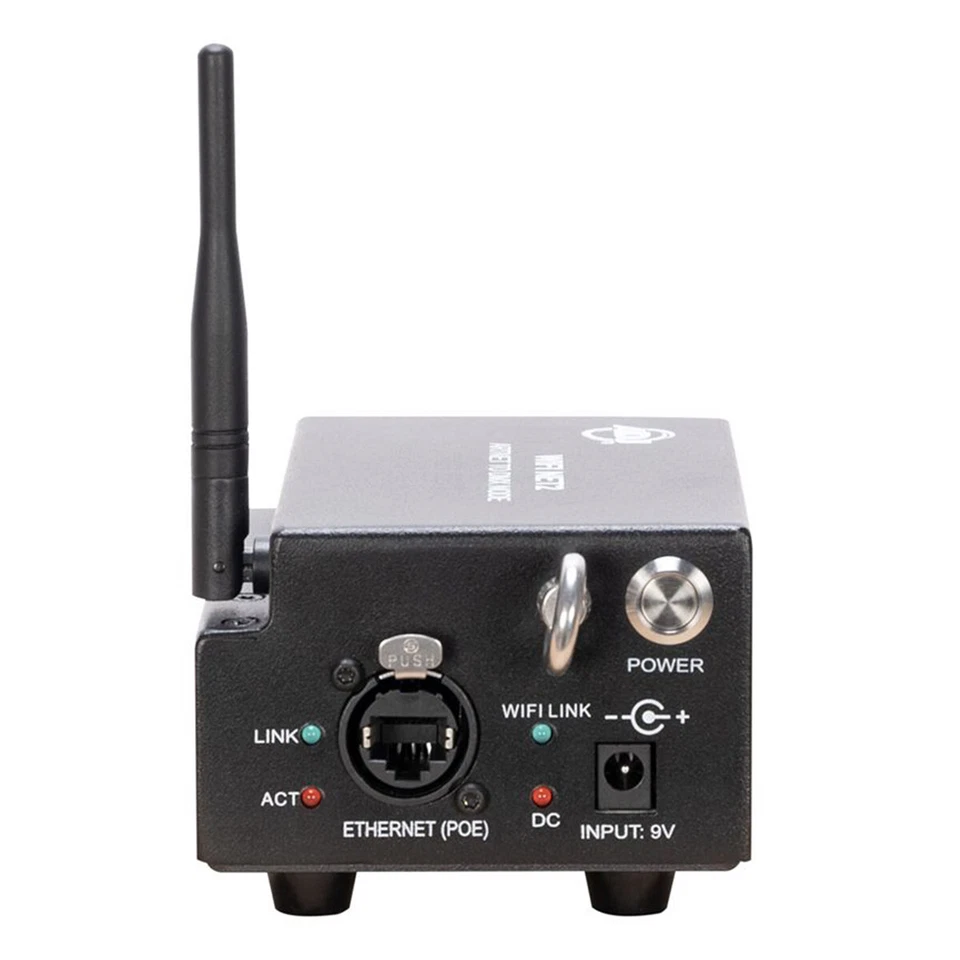 American DJ ADJ WIFI NET 2 DMX/ArtNet /sACN XLR RJ45 2.4G 2 Port Wireless Node - Image 4 of 4