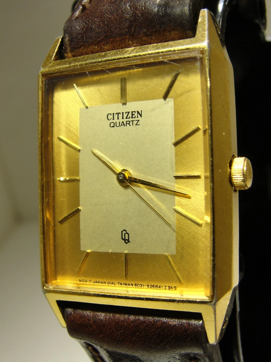 MEN CITIZEN QUARTZ TWO TONE DIAL MADE IN JAPAN