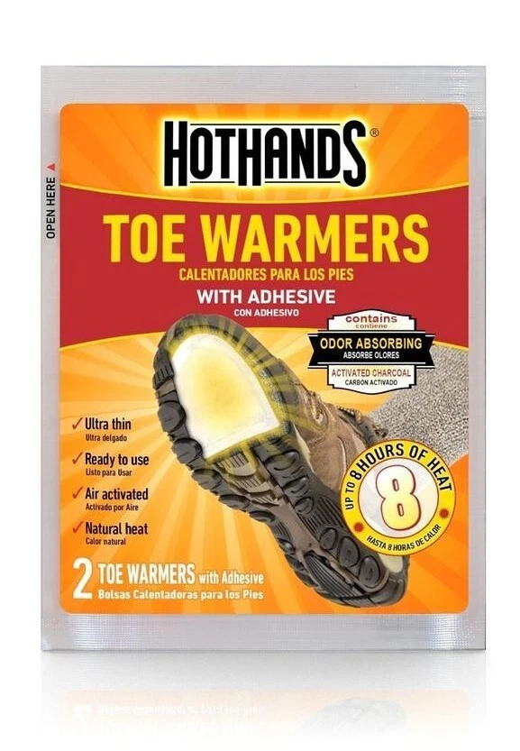 40 pares (80 individuales) calentadores de pies Hothands con adhesivo calor a granel Foto 2 de 3