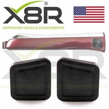 Mercedes Benz Keyless Go Door Exterior Handle Lock Button Rubber Cover X 2 Os Ns