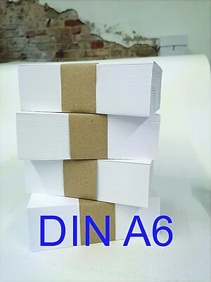 Marken Kopierpapier, DIN A6 (10,5 x 14,8 cm), 80g/m², verschiedene Mengen