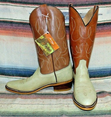 bone colored cowboy boots