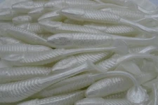 5" Pearl Paddle Tail Swimbaits Soft Plastic Bass Fishing Lure