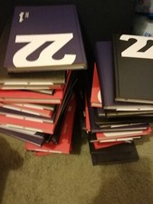 Agenda Giornaliera 2022,Lotto  Quindici pezzi a 11 euro. Nove rimanenza articoli