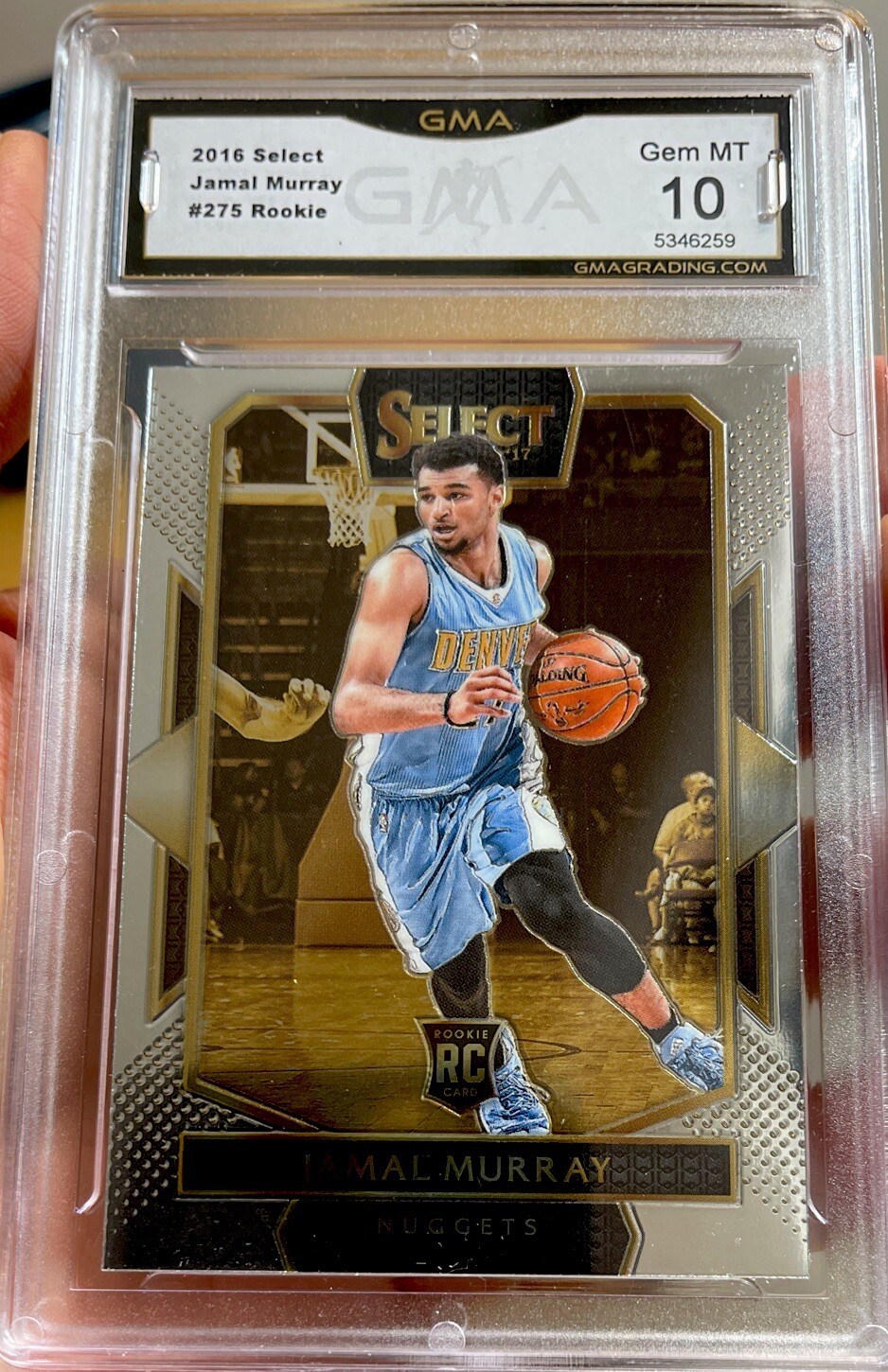 Hot 2016 Panini Select Courtside Jamal Murray Rookie Gem Mint 10 Nuggets