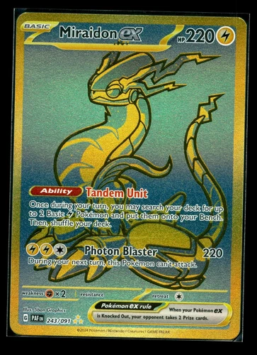 Miraidon ex 243/091 - SV: Paldean Fates (NM)