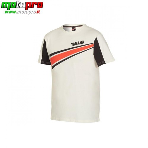 YAMAHA T-shirt REVS Byson UOMO - BIANCA | eBay