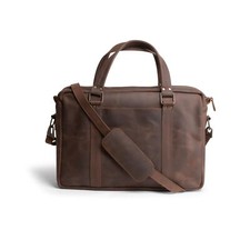 Hide  Drink, Laptop Bag, Rustic Briefcase with Adjustable Shoulder Strap, Vi...