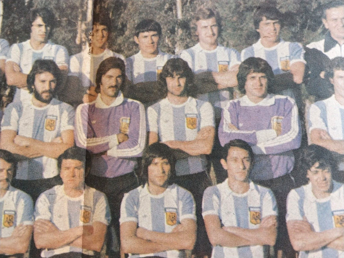 Affiche Guerin Sportivo – Argentine Championne Du Monde 1978 – Kempes Passarella