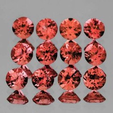 Rhodolite Garnet Round 1.00-1.30mm 100 pcs, Flawless-VVS ,Natural Loose Gemstone