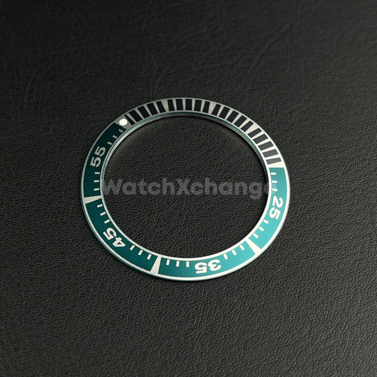 41mm Green Black Aluminium Bezel Insert Fits Seiko King Prospex Samurai  SRPF
