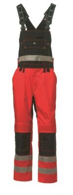 Helly Hansen Mens High Visibility Trousers Dungarees Safety Pants Workwear
