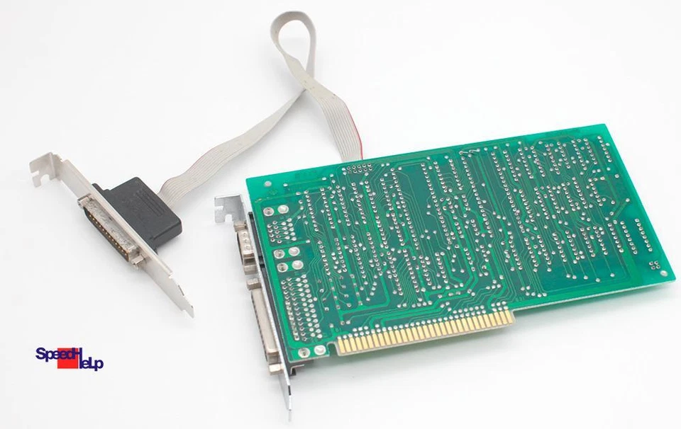 Isa 8-Bit Fhq484Ac-Ti003 2X Serial Rs-232 Com Parallel Lpt Port Karte Card - Image 4 of 4