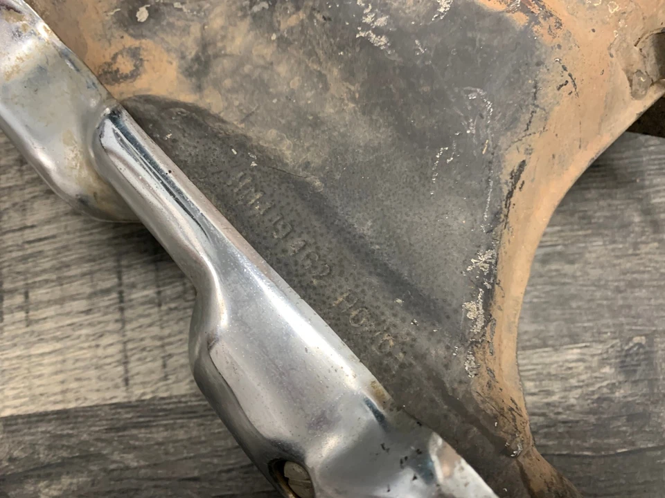 本田 1978 1980 CX500 原始设备制造商消声器排气中管预室 #1 — 第 4/4 张图片