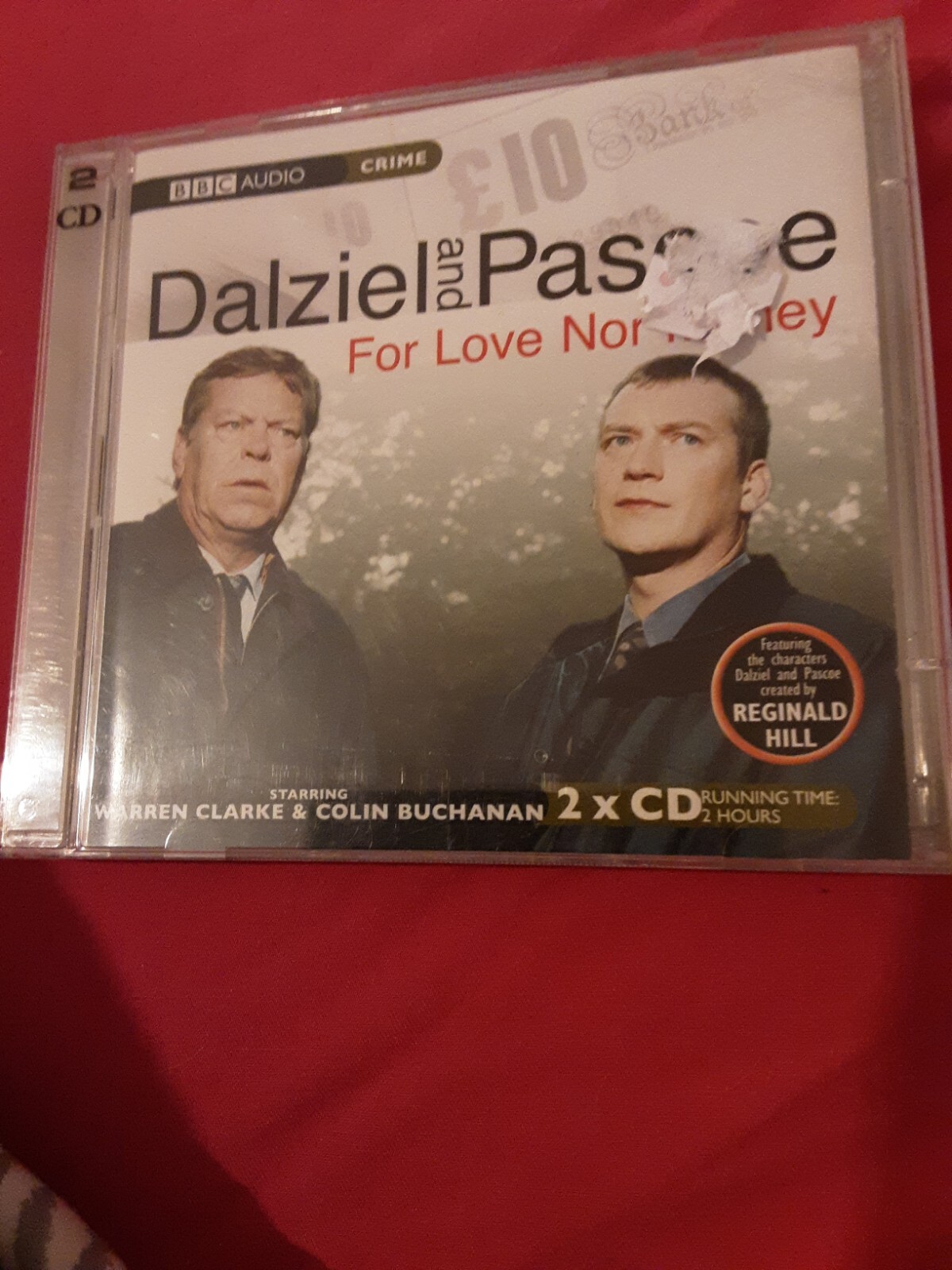 Reginald Hill - For Love Nor Money (2xAudio Cassette 2005) Dalziel & Pascoe