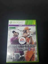 Tiger Woods PGA Tour 13 Microsoft Xbox 360, 2012 Cib Tested.  Manual ON Disc