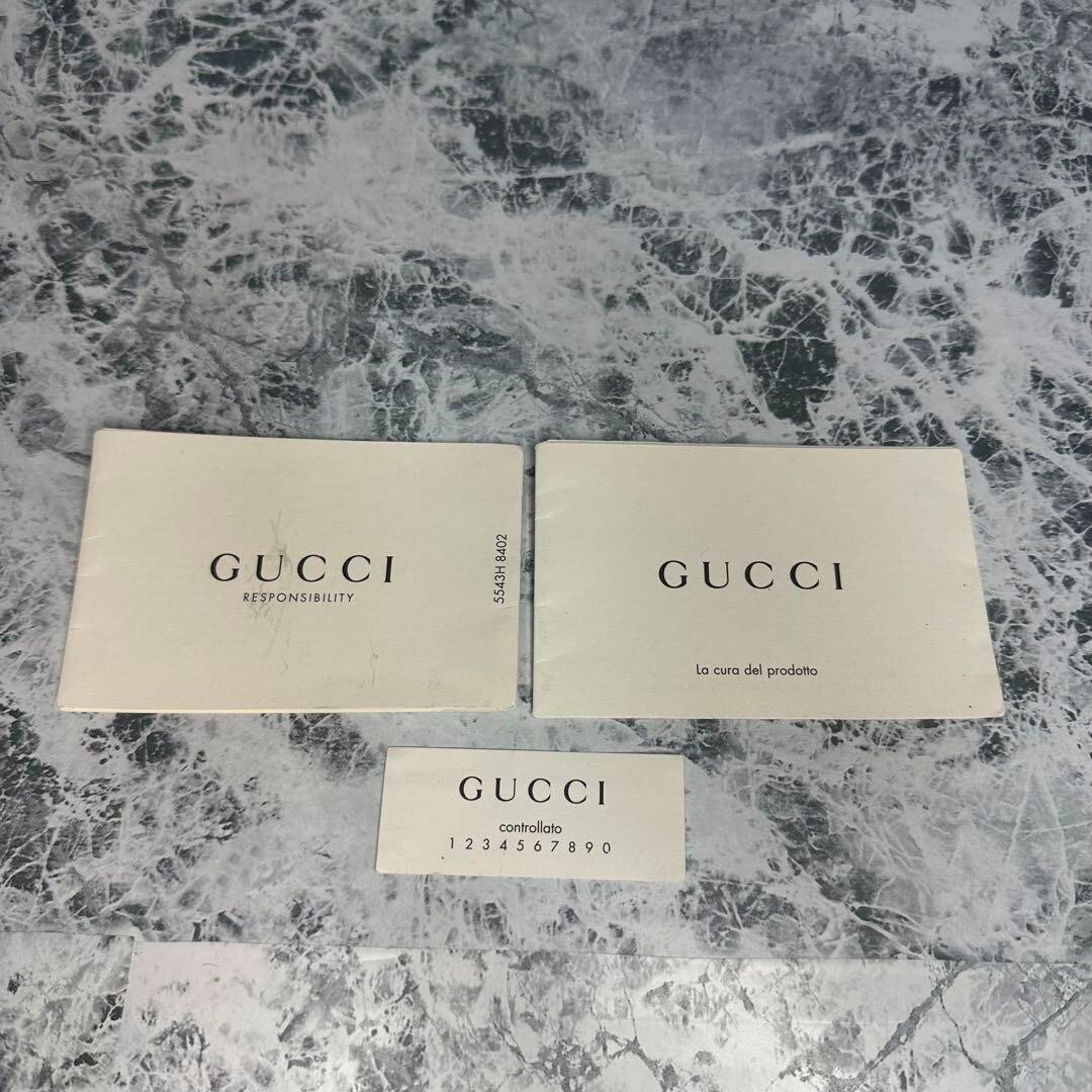 GUCCI Drawstring Backpack Knapsack Handbag Bag St… - image 20