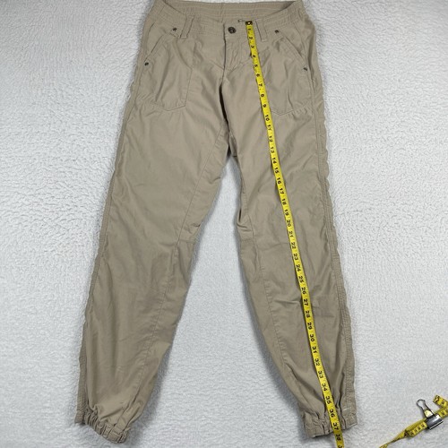 Kuhl Hose Damen 4 beige Jogger Damen Camping Hofarbeit Gorpcore Wandern - Bild 12 von 20