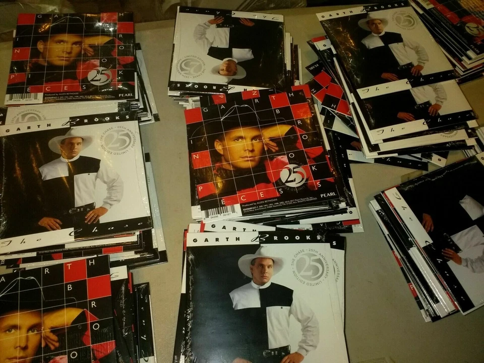 Garth Brooks QVC **RARE** mini Lp package double album single cd **FREE** CD OOP - Image 2 of 4